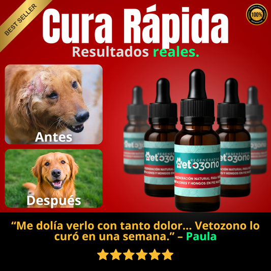 Regeneración natural para Mascotas - VetOzono = 155Mil Gs.