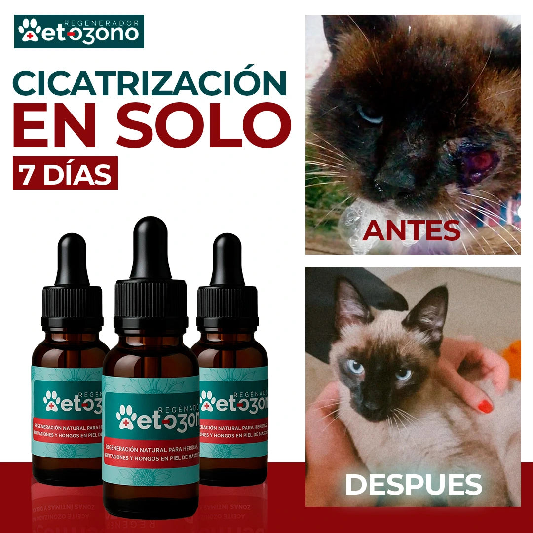 VetOzono 🐾 Regeneración natural para Mascotas = 155Mil Gs.